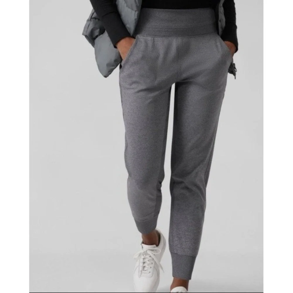 ATHLETA Venice Jogger Pants - $98 Grey Heather Size Medium